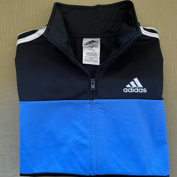 Adidas Big Boys Jacket Size M (10/12) - Picture 6 of 6